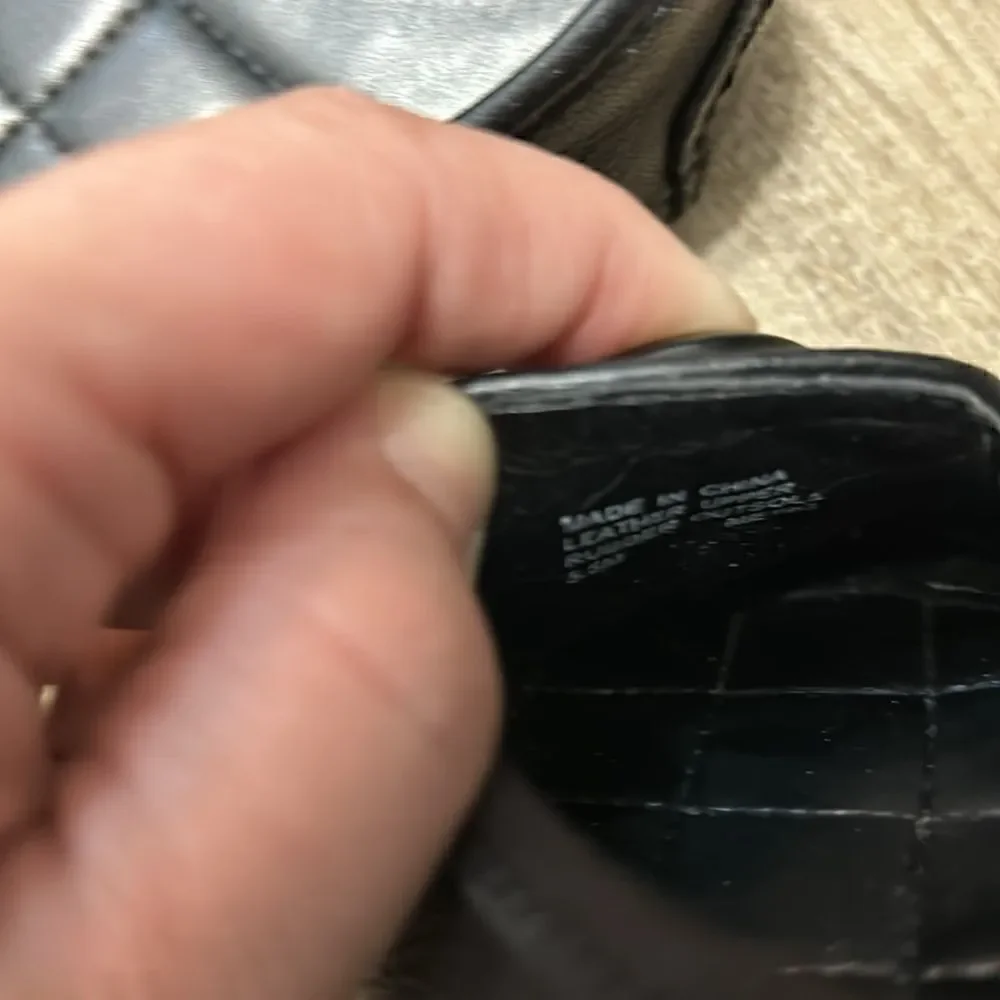 0327 Michael Kors black shoes